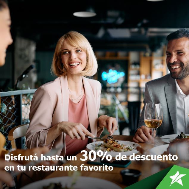 Foto de Hasta 30% de descuento en restaurantes