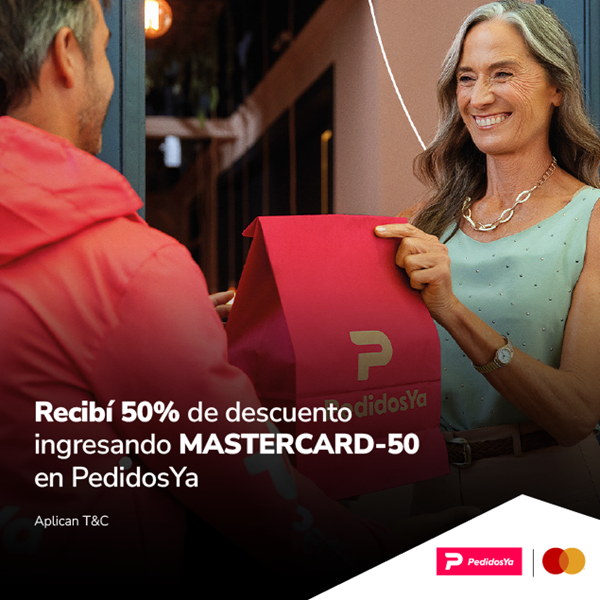 Foto de Recibí diferentes descuentos con tu tarjeta Mastercard