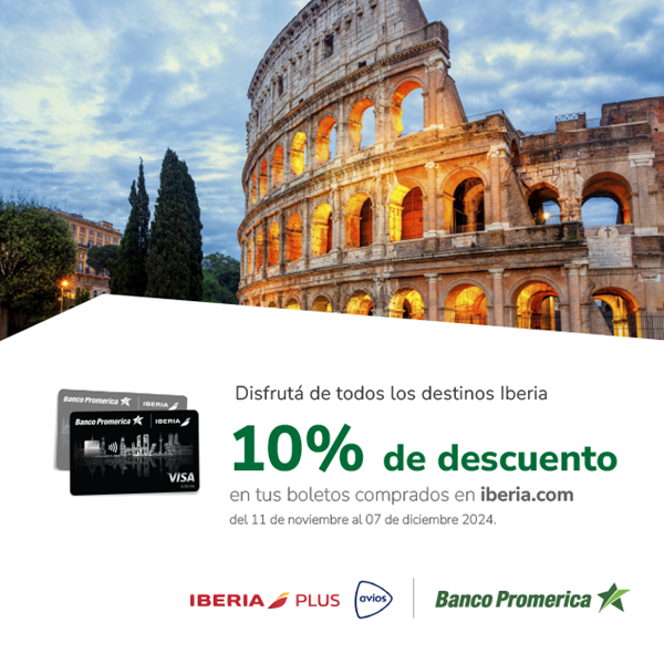 Foto de Disfruta de todos los destinos Iberia con Descuento de hasta 10%