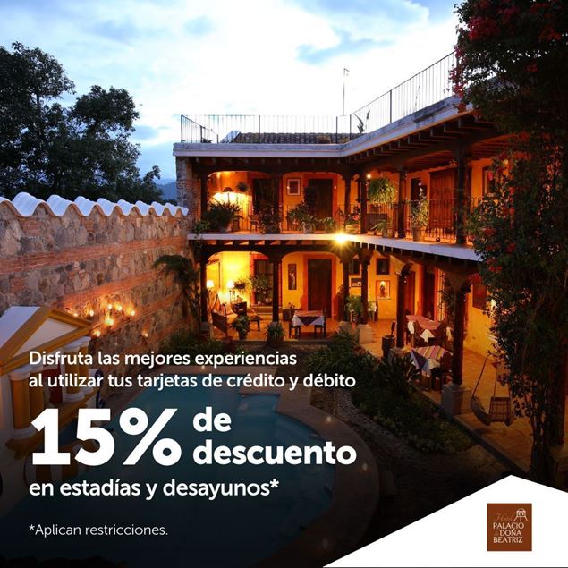 Foto de 15% de  descuento Hotel Palacio de DOÑA BEATRIZ