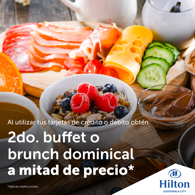 Foto de 2do. buffet o brunch dominical a mitad de precio en HILTON