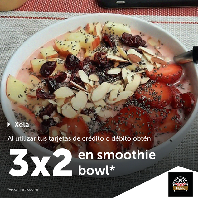 Foto de 3x2 en smoothie bowl en Picnic