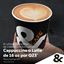 Foto de Cappuccino o Latte de 16 oz por Q23 en & Café.