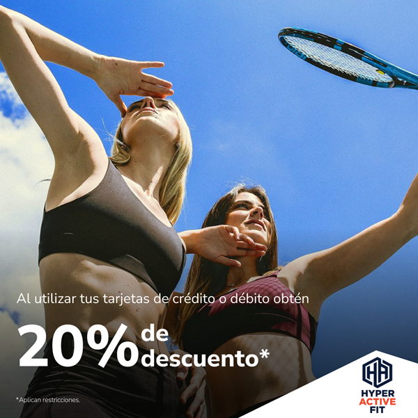 Foto de 20% de descuento en Hyperactive fit.