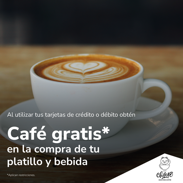 Foto de Cafe gratis en la compra de tu Platillo mas bebida en Cafe Chilero.