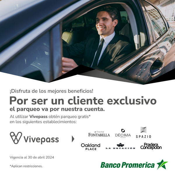 Foto de Vivepass: Servicio Vivepass gratis al recibir tu tarjeta de crédito Jade Black Mastercard.