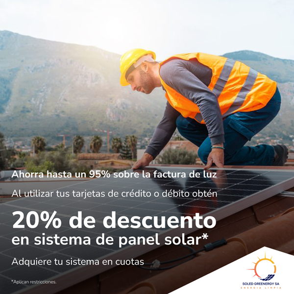 Foto de 20% de descuento en SOLED GREENERGY