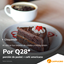 Foto de Porción de pastel + café americano por Q28 en CAPPUCINO