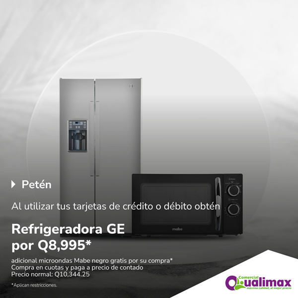 Foto de Refrigeradora GE en QUALIMAX por Q8,995