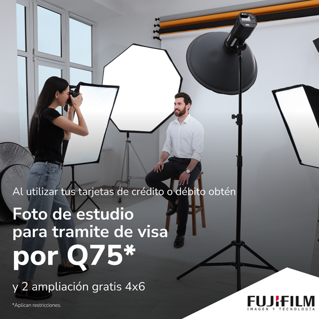 Foto de Foto de estudio visa por Q75 en FUJIFILM