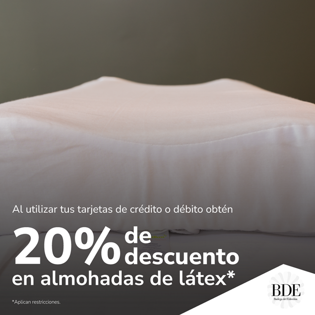 Foto de 20% de descuento en almohadas de látex en BODEGA DEL EDREDON