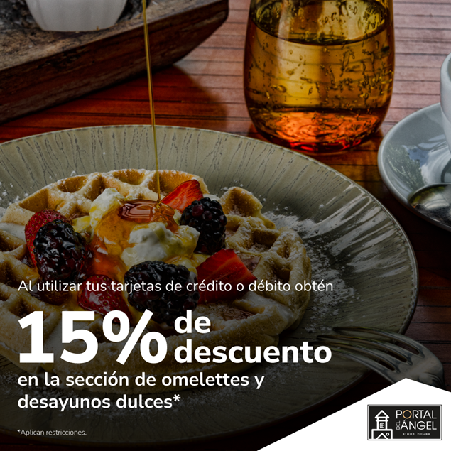 Foto de 15% de descuento en omelettes y desayunos dulces en Portal del Angel.