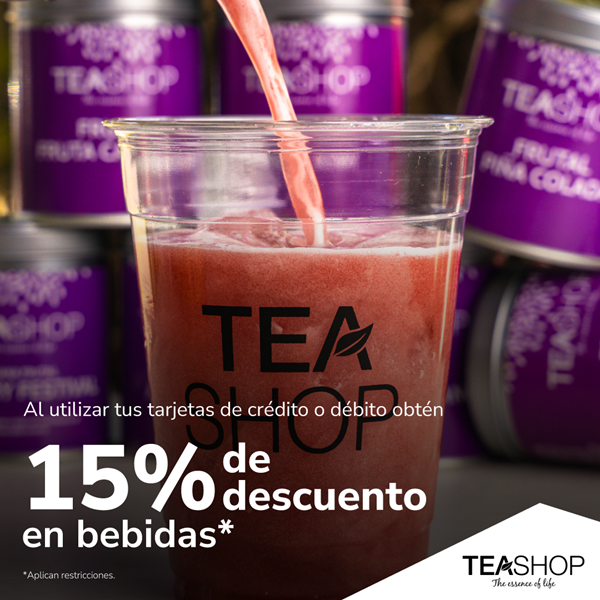 Foto de 15% de descuento en bebidas en TEA SHOP