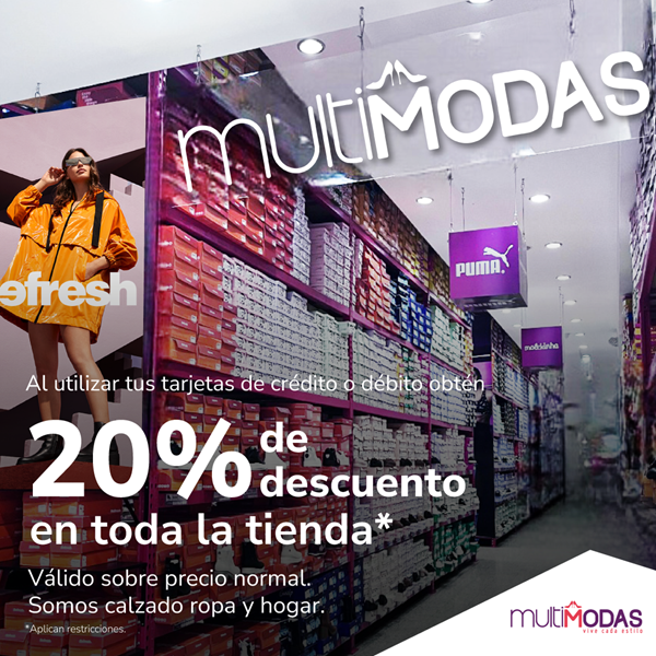 Foto de 20% de descuento en Multimodas.