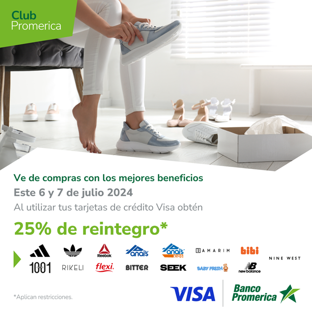 Foto de Ve de compras, con los mejores beneficios al utilizar tus tarjetas de crédito  Visa obtén 25% de reintegro*