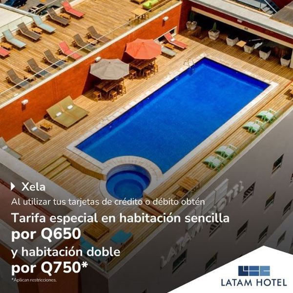 Foto de Tarifa especial habitación sencilla Q650, doble Q750 en Latam Hotel