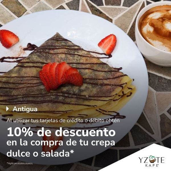 Foto de 10% de descuento en crepa dulce o salada en Yzote