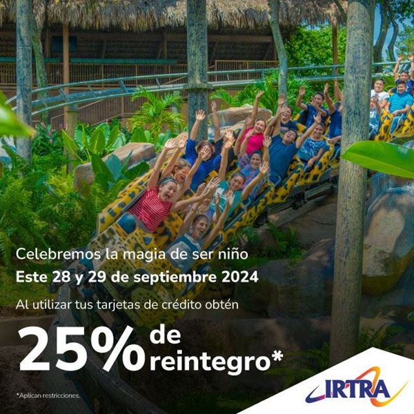 Foto de 25% de reintegro Irtra*