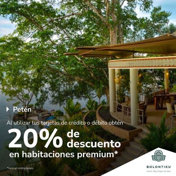 Foto de 20% de descuento en habitaciones premium en Bolontiku.