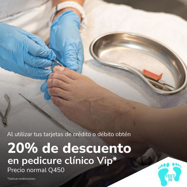 Foto de 20% de descuento en pedicure clínico vip en FEET IN