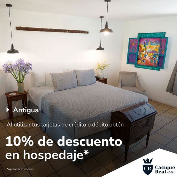 Foto de 10% de descuento en hospedaje en CACIQUE REAL HOTEL