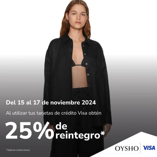 Foto de 25% de reintegro* en Oysho.