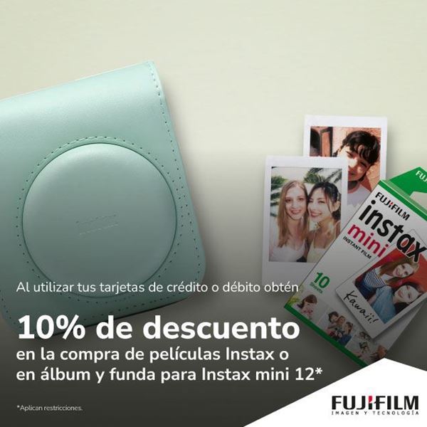 Foto de 10% de descuento en Fujifilm