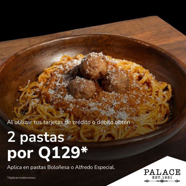 Foto de 2 pastas por Q129 en Palace