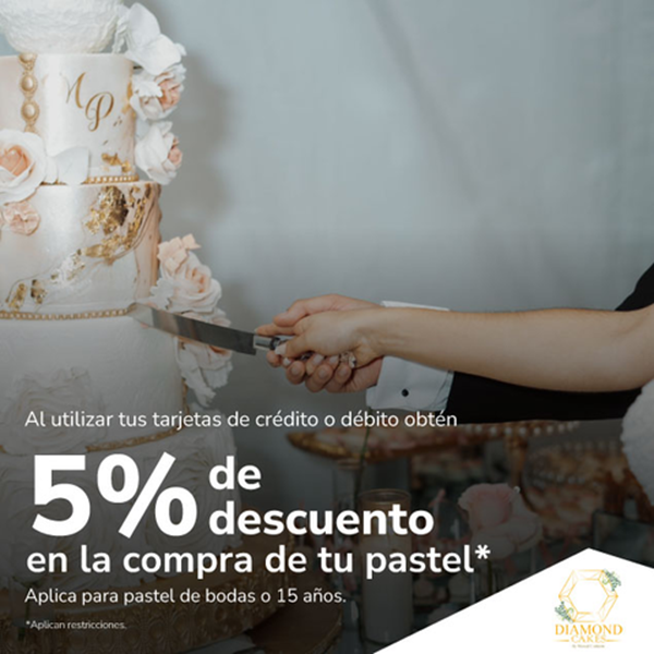 Foto de 5% de descuento en Diamond Cakes