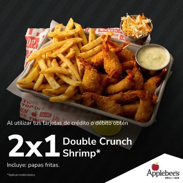 Foto de 2x1 Double Crunch Shrimp en Applebees