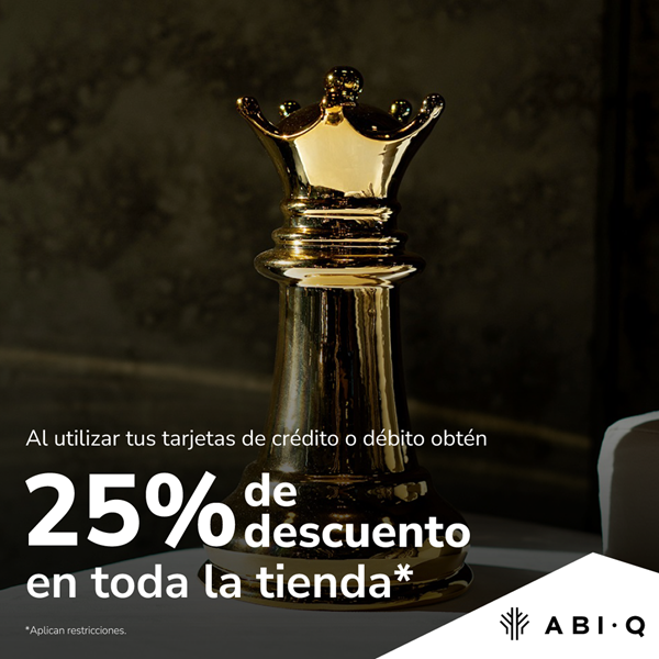 Foto de 25% de descuento en toda la tienda ABIQ