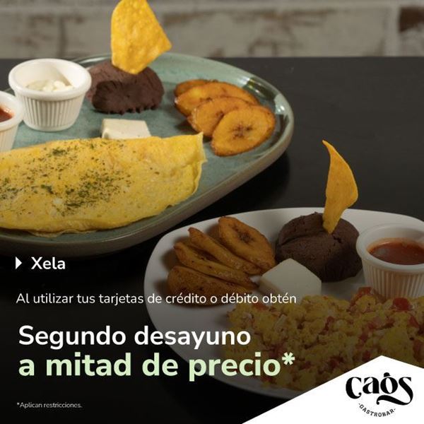 Foto de Segundo desayuno a mitad de precio en Caos Gastrobar