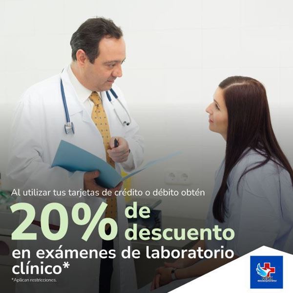 Foto de 20% de descuento  en Clínicas Medicas Fenix