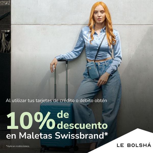 Foto de 10% de descuento en Maletas Swissbrand en Le Bolsha