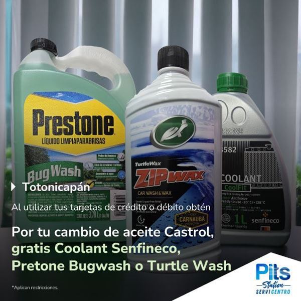Foto de En Pits Station por tu cambio de aceite Castrol.