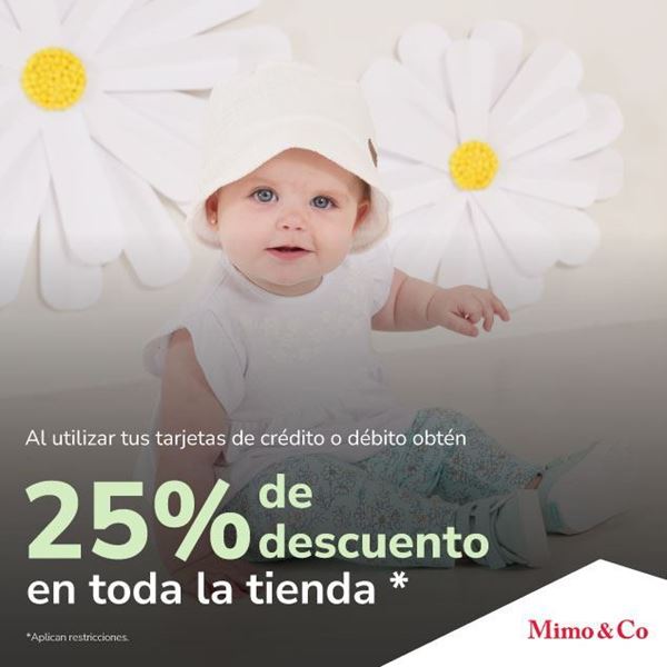 Foto de Mimo & Co 25% de descuento.