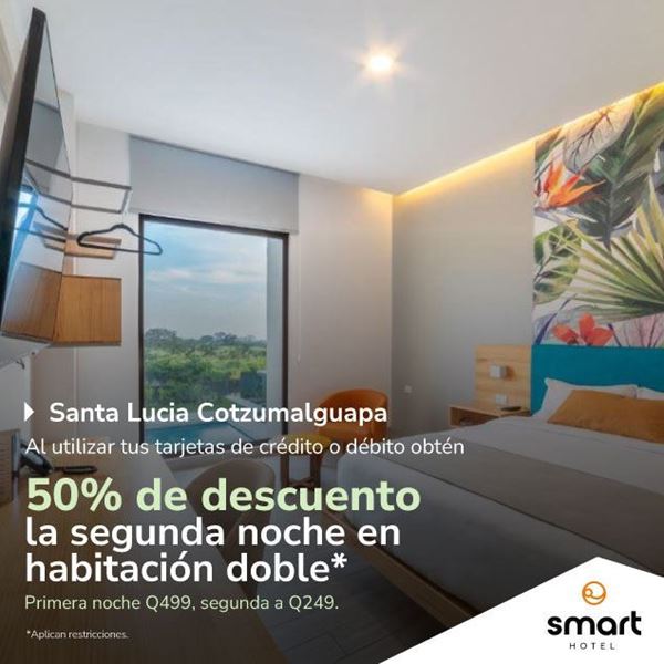 Foto de Smart Hotel de viernes a domingo segunda noche con 50% de descuento