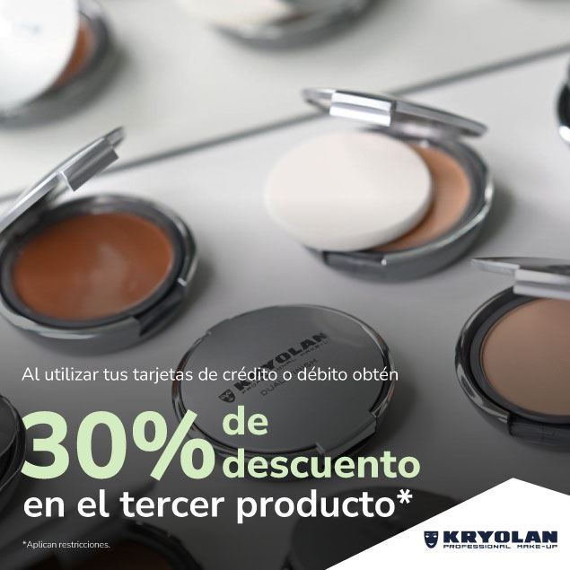 Foto de Kryolan 30% de descuento.