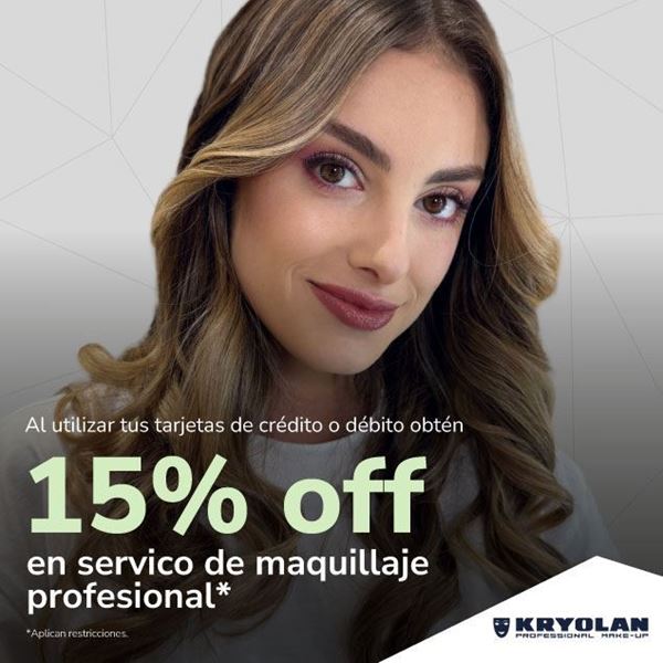 Foto de Kryolan 15% Off.
