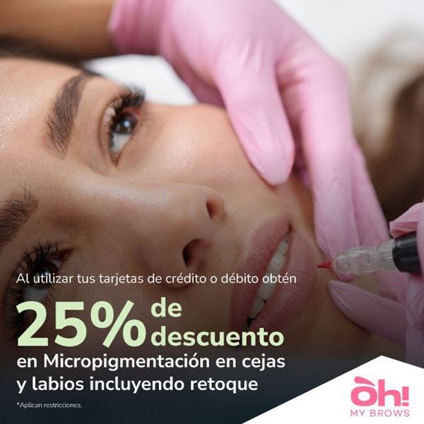 Foto de 25% de descuento en Oh my Brows.