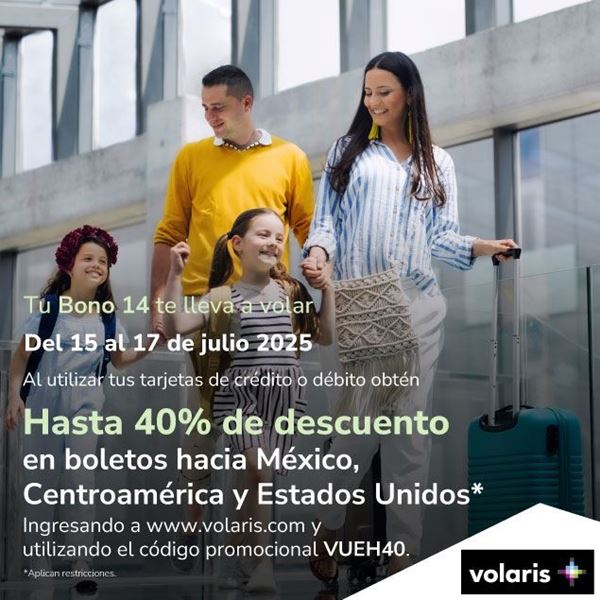 Foto de Volaris Hasta 40% de descuento.