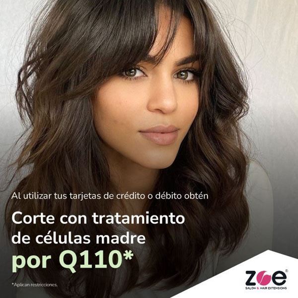 Foto de Corte con tratamiento de células madre por Q110 en ZOE.
