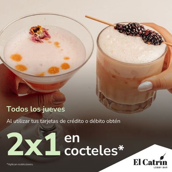 Foto de 2x1 en cocteles en EL CATRIN.