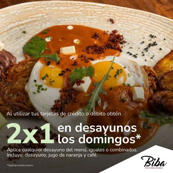 Foto de 2x1 en desayunos en BIBA.