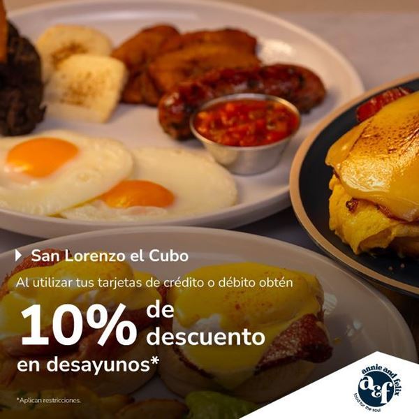 Foto de 10% de descuento en desayunos en Annie & Felix.