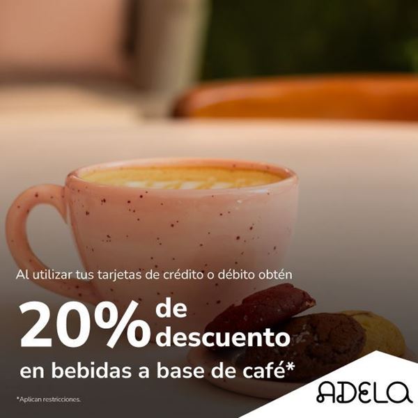 Foto de 20% de descuento en bebidas a base de Café