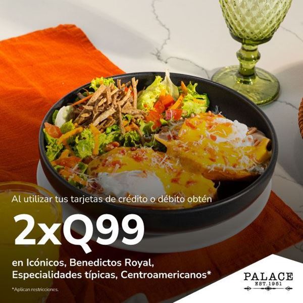 Foto de Palace 2 x Q99 en desayunos