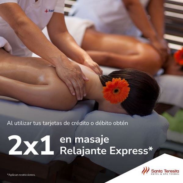 Foto de Santa Teresita 2x1 en masaje relajante express