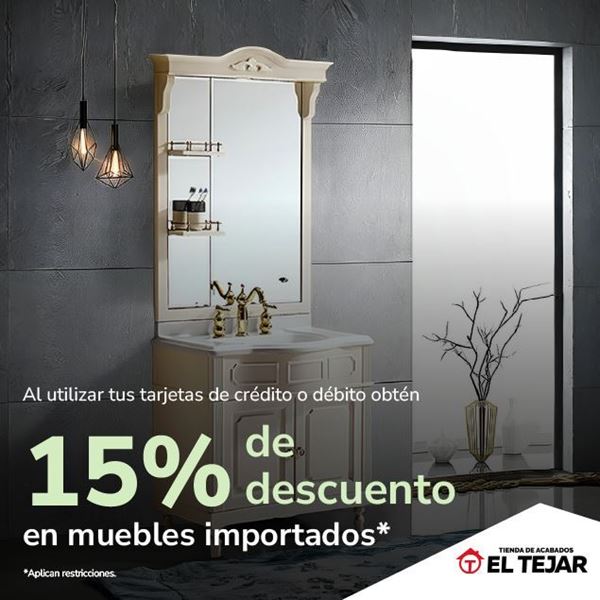 Foto de El Tejar te da 15% de descuento
