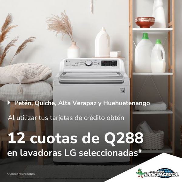 Foto de Distribuidora la Económica lavadoras LG a precios especiales